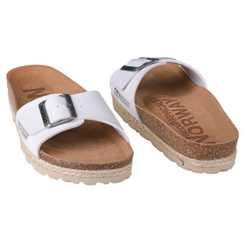 Chaussons Geographical Norway Sandalias Bios Pala Hebilla W GNW20419-17 blanche Chaussons Geographical Norway Sandalias Bios Pala Hebilla W GNW20419-17 blanche