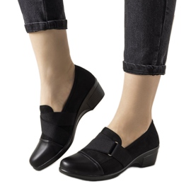 Chaussures à lacets noires Better