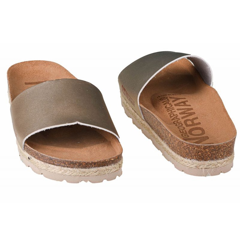 Geographical Norway Sandalias Baja Verano tongs W GNW20406-27 d'or