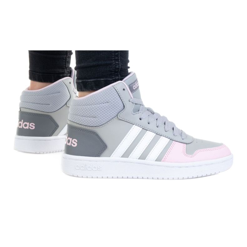 Chaussures Adidas Hoops Mid 2.0 K GZ7772 le noir