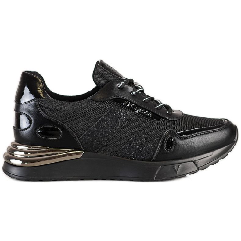 Baskets pailletées VINCEZA le noir
