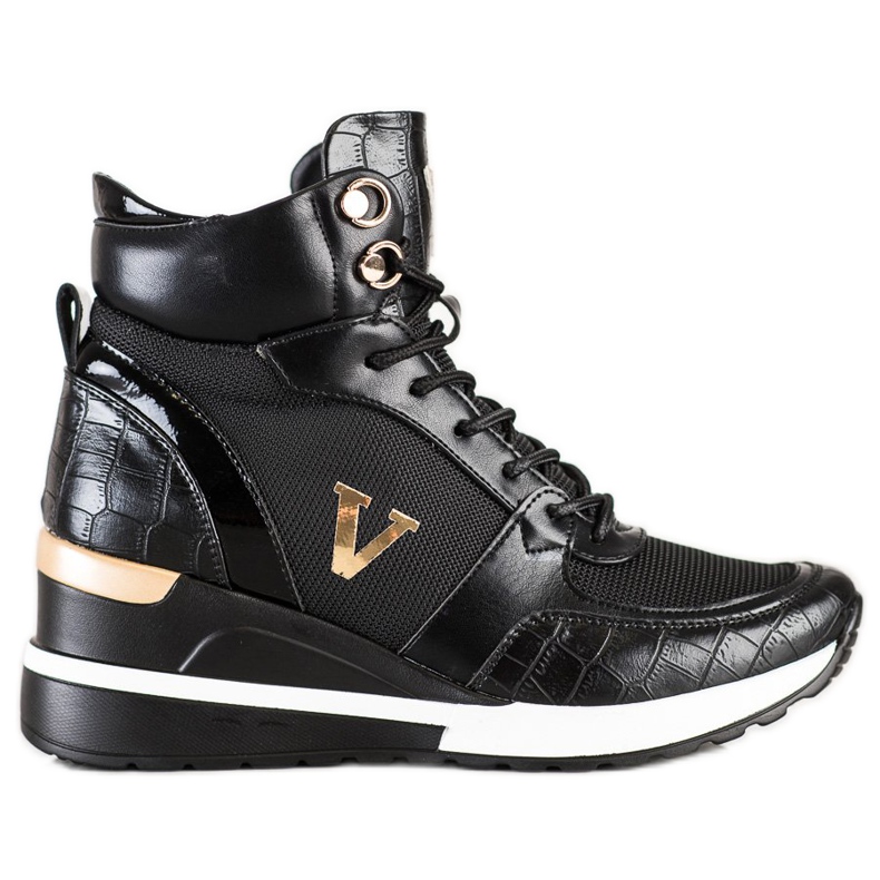 Haut VINCEZA Sneaekrsy le noir Haut VINCEZA Sneaekrsy le noir