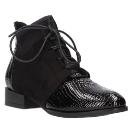 Bottes Femme Cuir Filippo Noir DBT3034 / 21 BK le noir