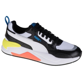 Puma X-Ray 2 Carré M 373108-13 blanche le noir multicolore Puma X-Ray 2 Carré M 373108-13 blanche le noir multicolore