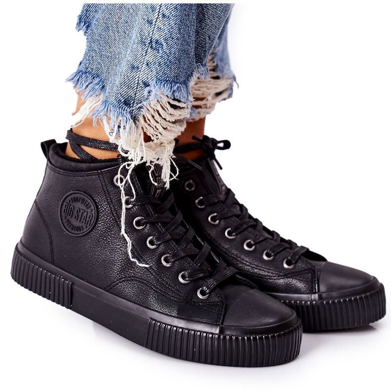 Baskets Haute Isolation Big Star II274157 Noir le noir Baskets Haute Isolation Big Star II274157 Noir le noir