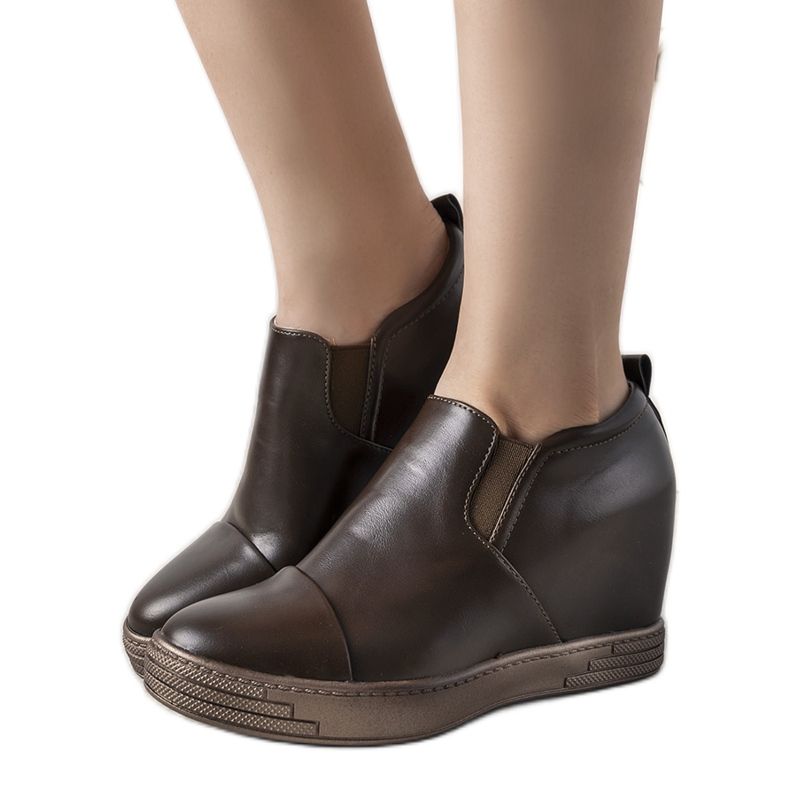 Baskets femme Jayla marron brun