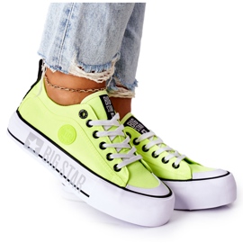 Baskets On The Big Star II274022 plate-forme jaune fluo