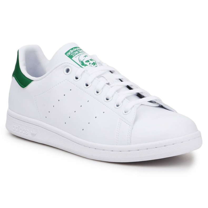 Chaussures Adidas Stan Smith M FX5502 blanche vert