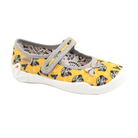 Chaussures enfant Befado 114X424 gris doré