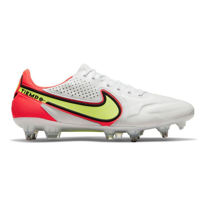 Chaussures de football Nike Tiempo Legend 9 Elite SG-Pro Ac M DB0822-176 multicolore blanche