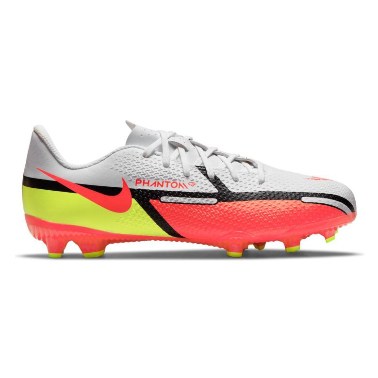 Chaussures de football Nike Phantom GT2 Academy FG / MG Jr DC0812-167 multicolore blanche Chaussures de football Nike Phantom GT2 Academy FG / MG Jr DC0812-167 multicolore blanche