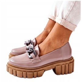 Mocassins Brogues Femme Cuir Cappuccino Laura Messi 2339 beige Mocassins Brogues Femme Cuir Cappuccino Laura Messi 2339 beige