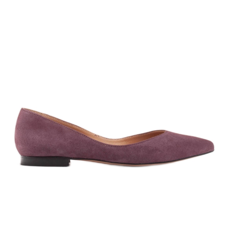 Marco Shoes Ballerines femme à pans bas violet Marco Shoes Ballerines femme à pans bas violet