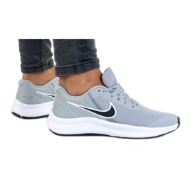 Chaussures Nike Star Runner 3 (GS) W DA2776-005 gris