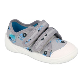 Chaussures enfant Befado 907P141 bleu gris