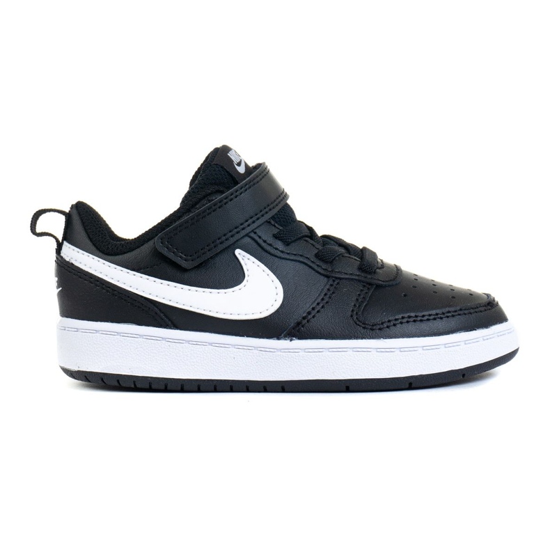 Chaussures Nike Court Borough Low 2 (TDV) Jr BQ5453-002 le noir