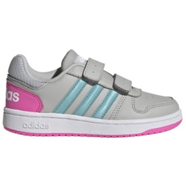 Chaussures adidas Hoops 2.0 Cmf C Jr H01550 noir