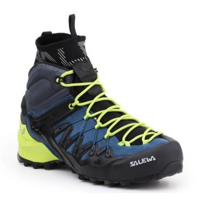 Chaussures de randonnée Salewa Ms Wildfire Edge Mid Gtx 61350-8971 bleu