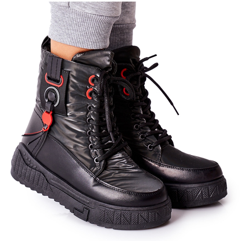 PB1 Trappeurs Cascia noirs pour femmes le noir