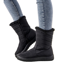 Bottes de neige pour femmes noires de Mirage
