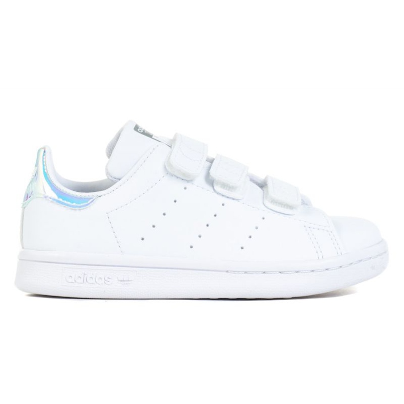 Chaussures Adidas Stan Smith Cf C Jr FX7539 blanche