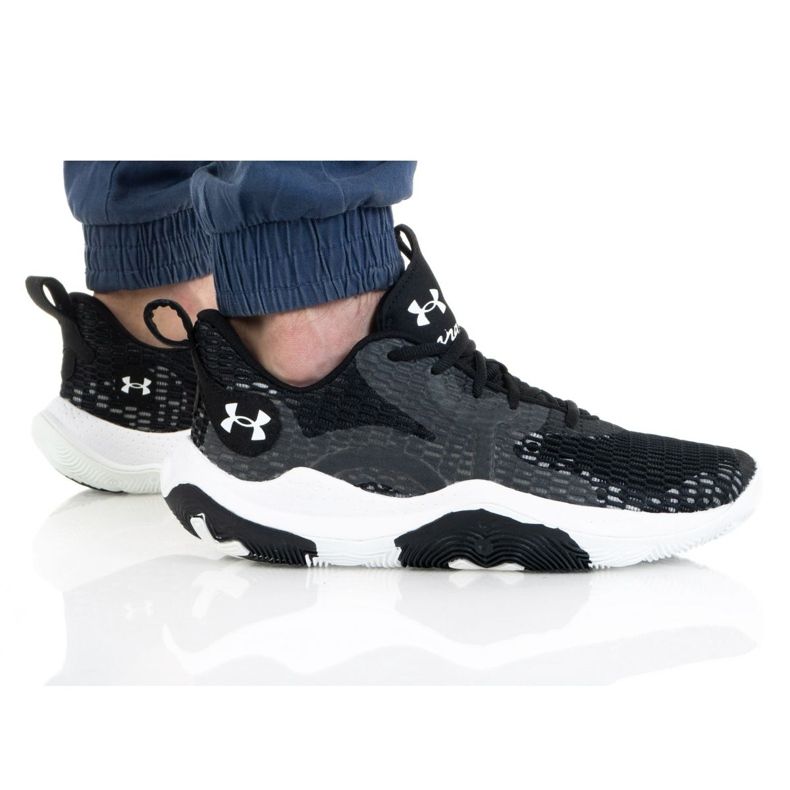Under Armour Ua Spawn 3 M 3023738-001 chaussures multicolore le noir