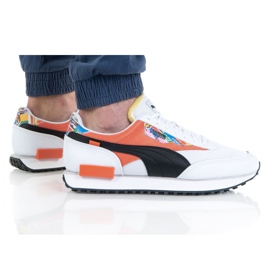 Chaussures Puma Future Rider Ntl Game M 375971 01 blanc