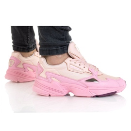 Chaussures Adidas Falcon W EF1994 blanc rose