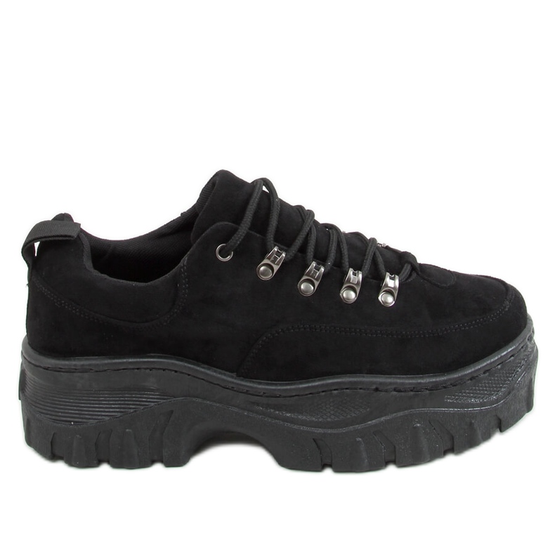 Noir 6290 Chaussures de sport à semelles hautes noires le noir Noir 6290 Chaussures de sport à semelles hautes noires le noir