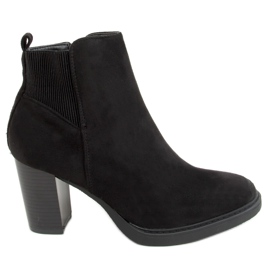 Noir 1155 Talons hauts noirs