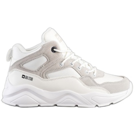 Baskets pour femmes Big Star GG274643 blanc