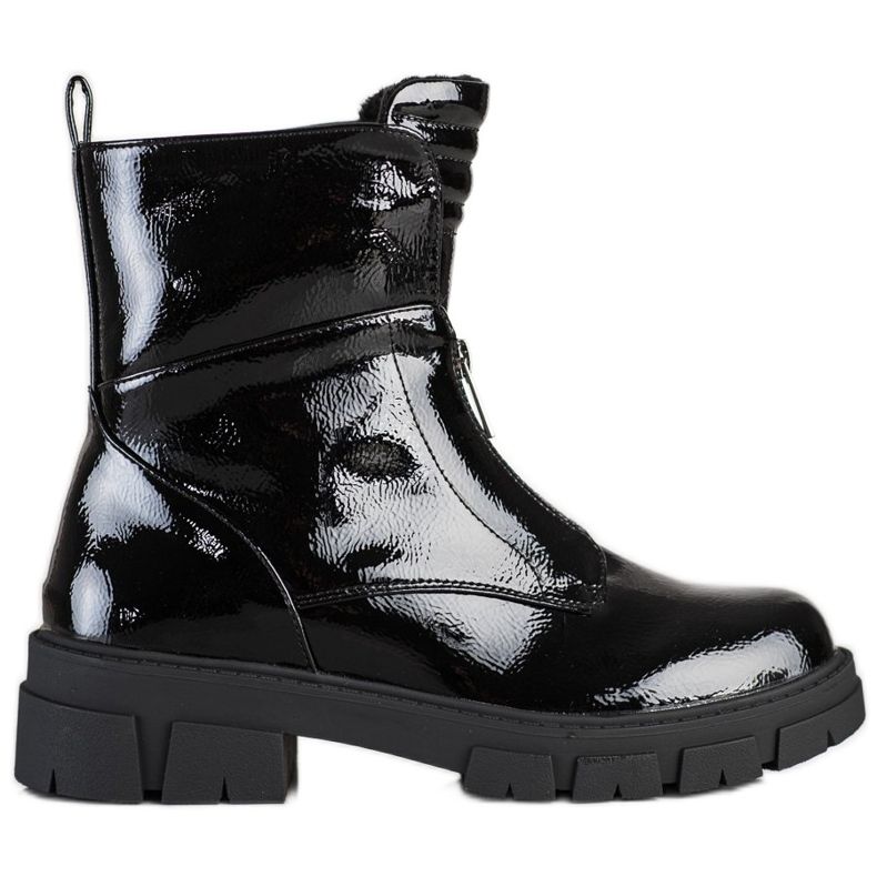 Sacs zippés laqués S. Barski le noir Sacs zippés laqués S. Barski le noir