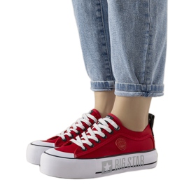 Baskets femme Alexa Big Star rouges Baskets femme Alexa Big Star rouges