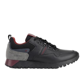 Chaussures de sport Sergio pour hommes Big Star noires