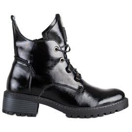 Bottes VINCEZA noires confortables