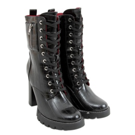 Bottes sur le poteau noir M530 Black Stone le noir Bottes sur le poteau noir M530 Black Stone le noir