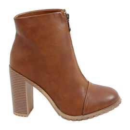 Boots sur le poteau marron 801 Camel brun Boots sur le poteau marron 801 Camel brun