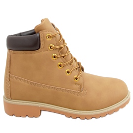 Boots bois camel F662 Camel brun