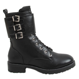 Bottes noires noir 688-231 Noir le noir
