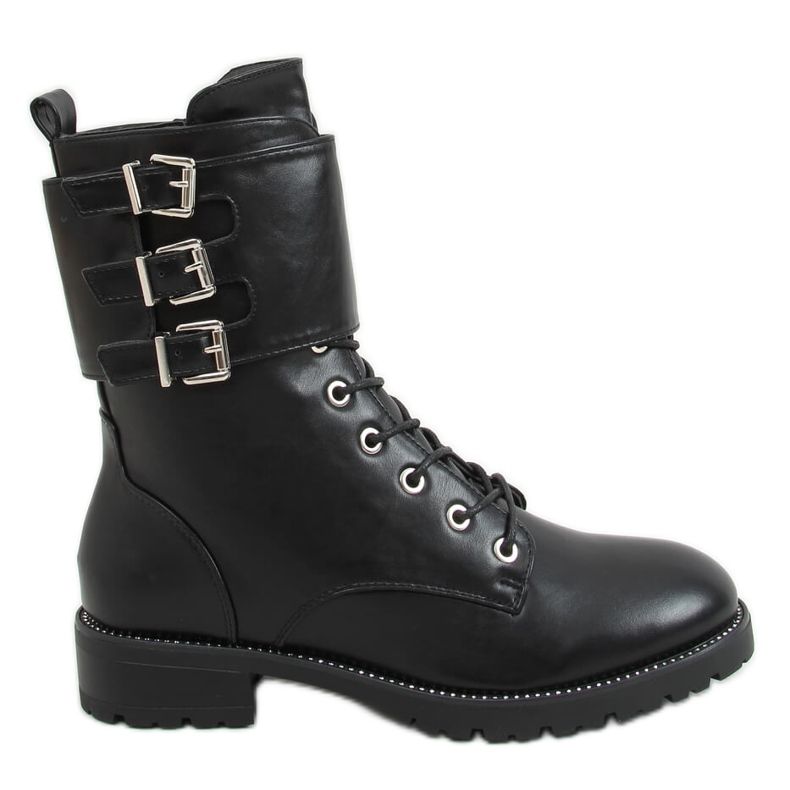 Bottes noires noir 688-231 Noir le noir