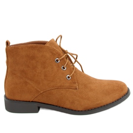Chaussures à lacets camel 8321 Camel brun
