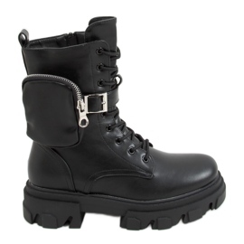 Travailleurs noirs avec un sac à main 168-291 Noir