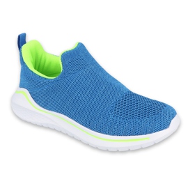 Chaussures pour enfants Befado 516Y079 bleu vert