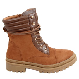 Camel 5466 Bottes de travail femme Camel brun