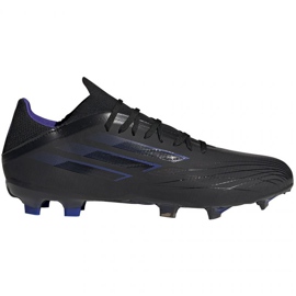 Chaussures de foot Adidas X Speedflow.2 Fg M FY3288 noir, noir, violet le noir