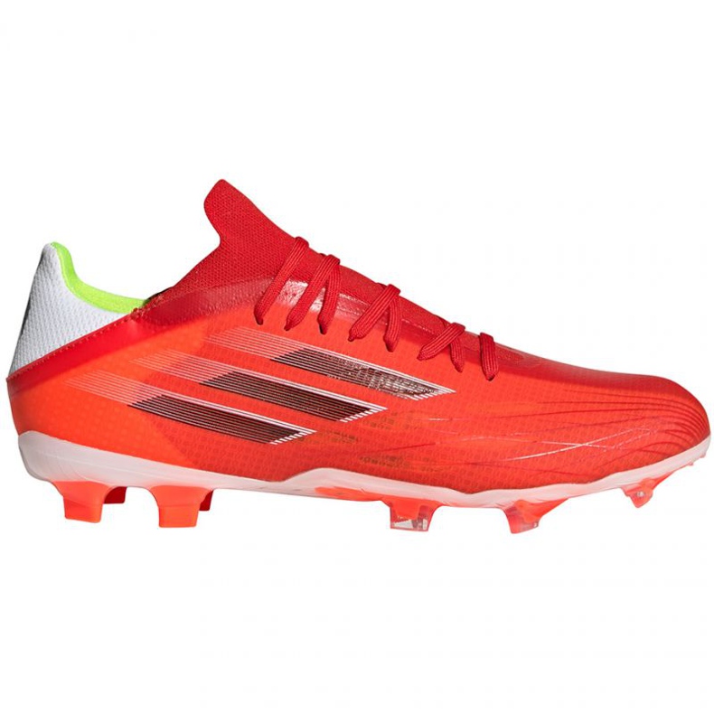 Chaussures de foot Adidas X Speedflow.2 Fg M FY3289 rouge oranges et rouges