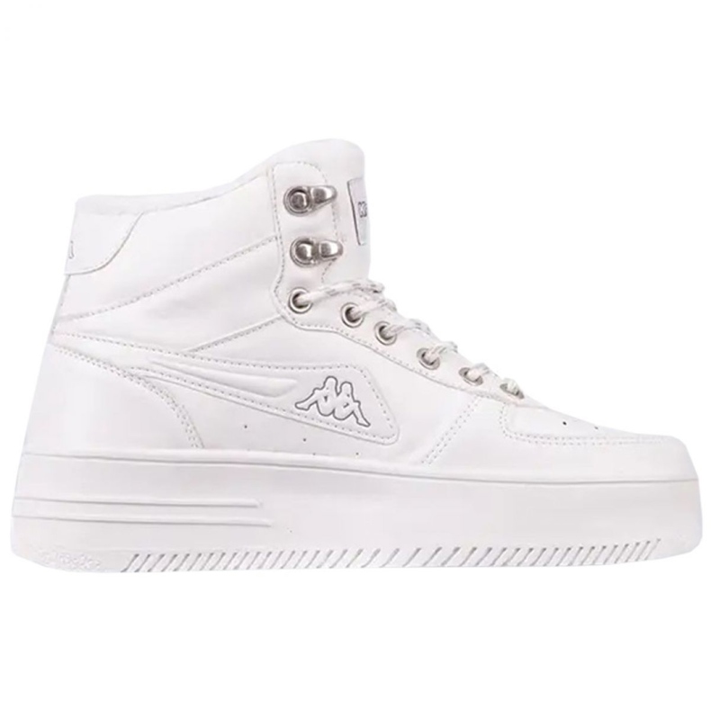 Chaussures Kappa Fallou W 243047 1016 blanche le noir Chaussures Kappa Fallou W 243047 1016 blanche le noir