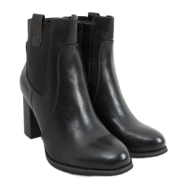 Noir 3654 Talons hauts noirs le noir