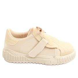 Baskets femme beiges NB513P Beige