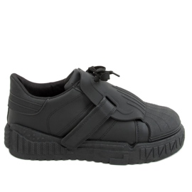 Baskets femme noires NB513P Noir le noir